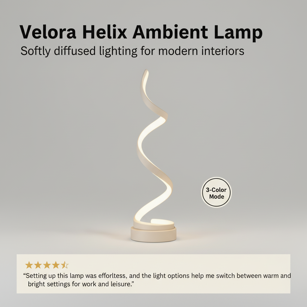 Velora Helix Ambient Lamp